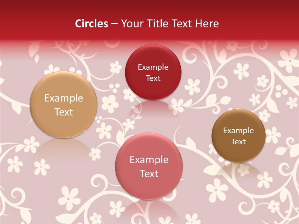 Light Graphic Plant PowerPoint Template