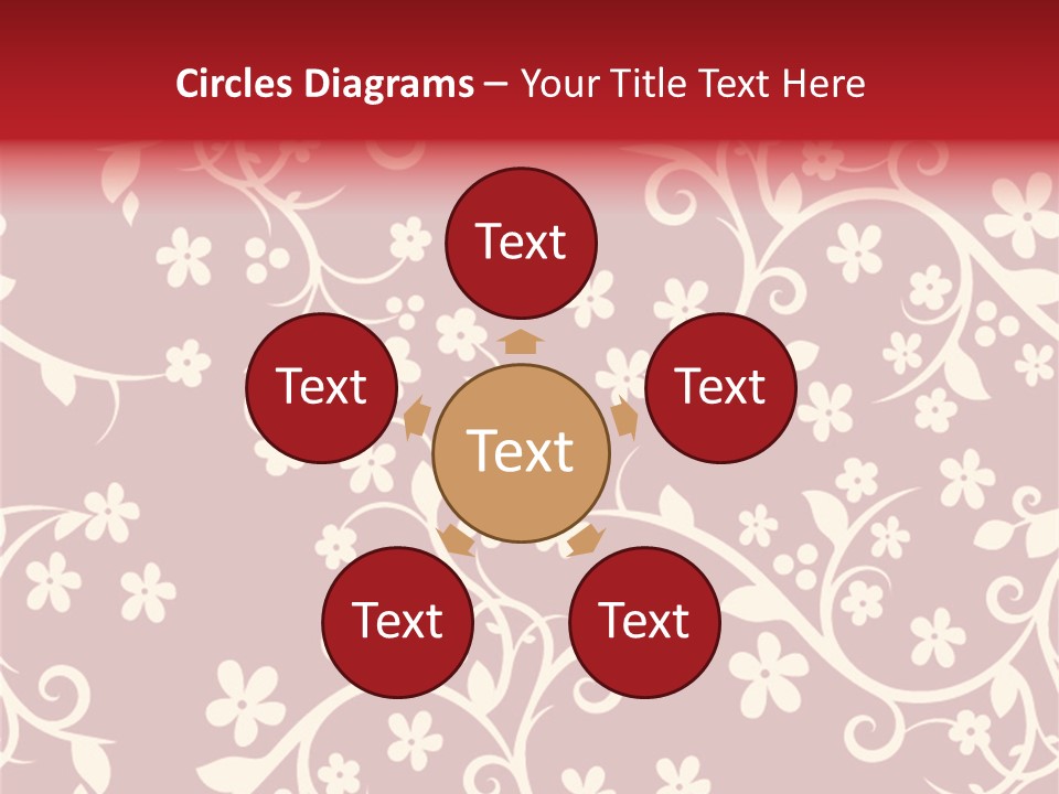 Light Graphic Plant PowerPoint Template