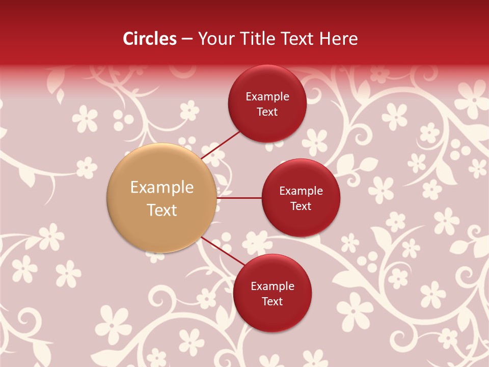 Light Graphic Plant PowerPoint Template