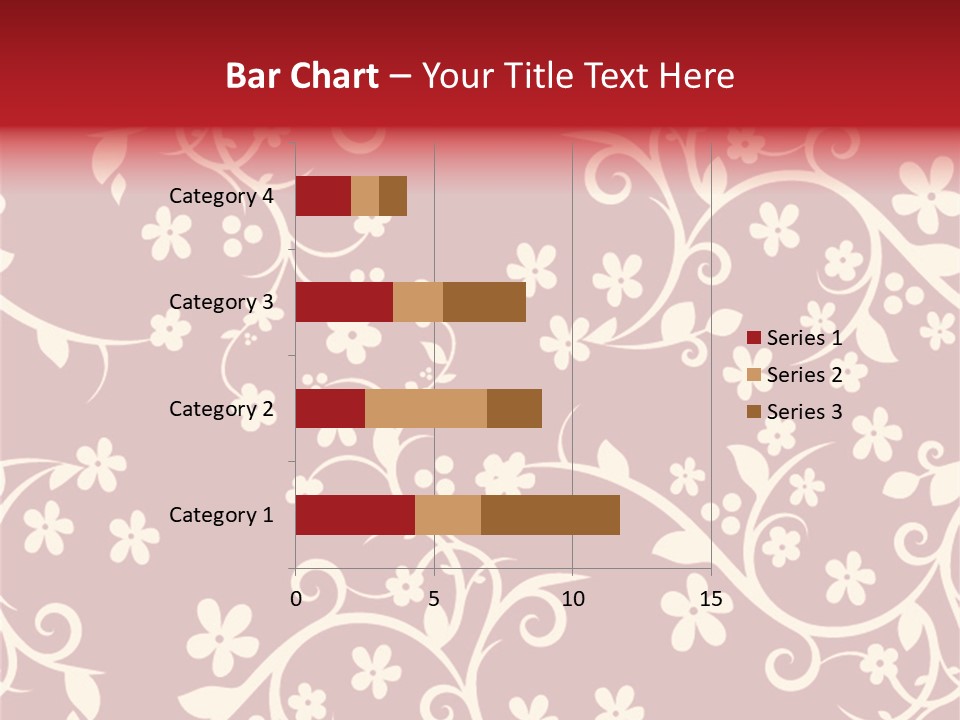 Light Graphic Plant PowerPoint Template