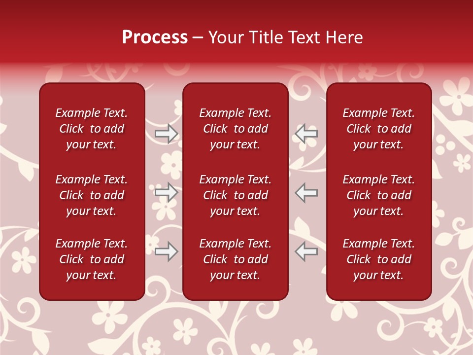 Light Graphic Plant PowerPoint Template
