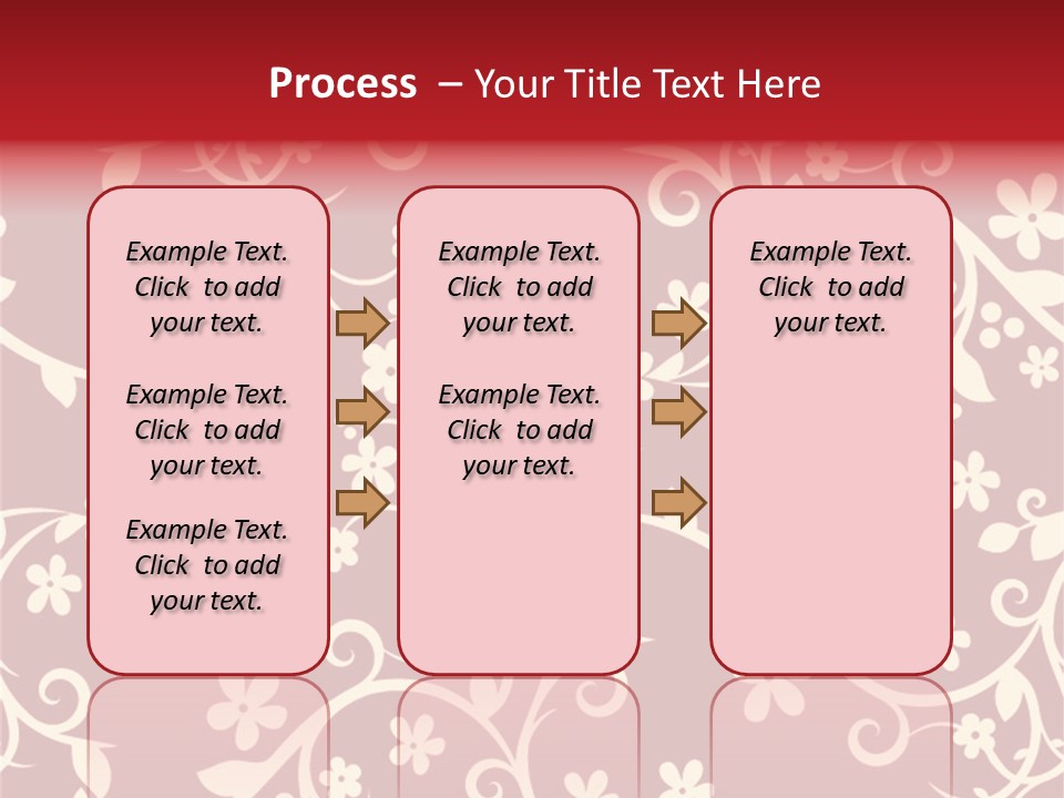 Light Graphic Plant PowerPoint Template