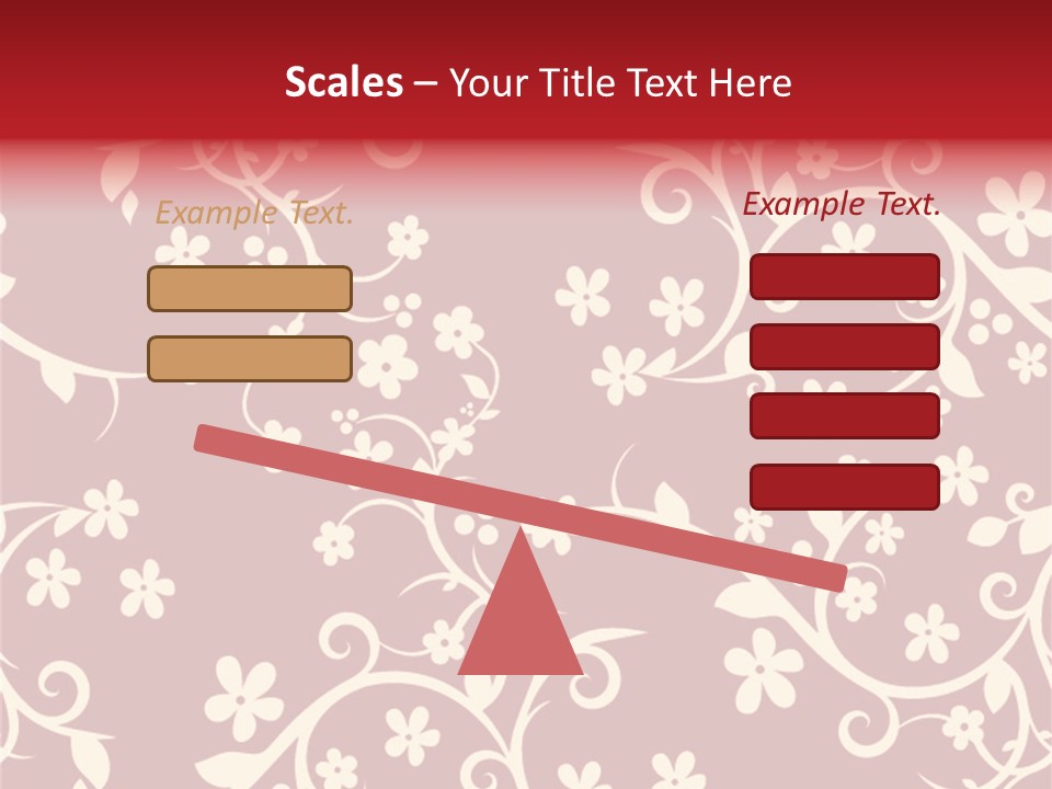 Light Graphic Plant PowerPoint Template