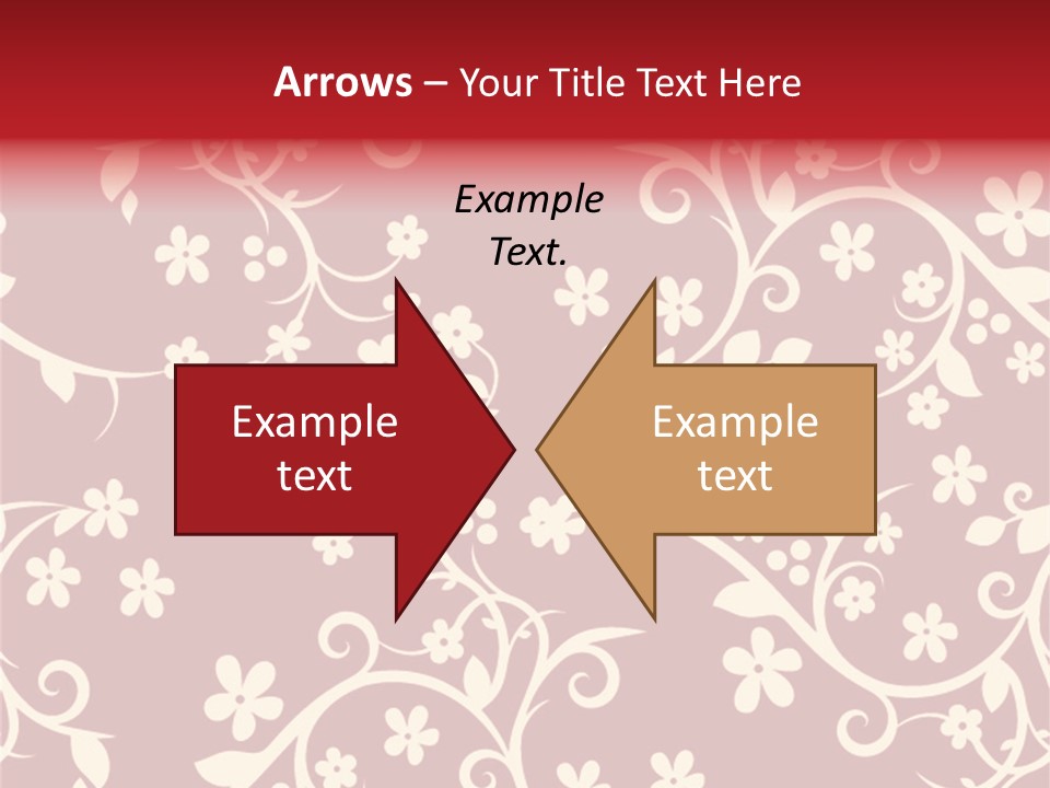 Light Graphic Plant PowerPoint Template