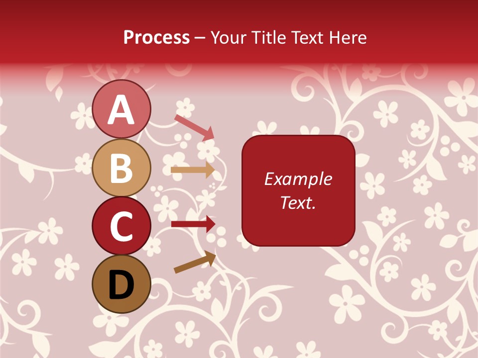 Light Graphic Plant PowerPoint Template