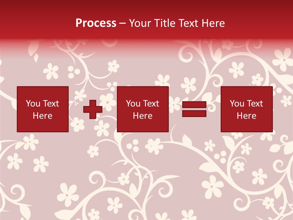 Light Graphic Plant PowerPoint Template