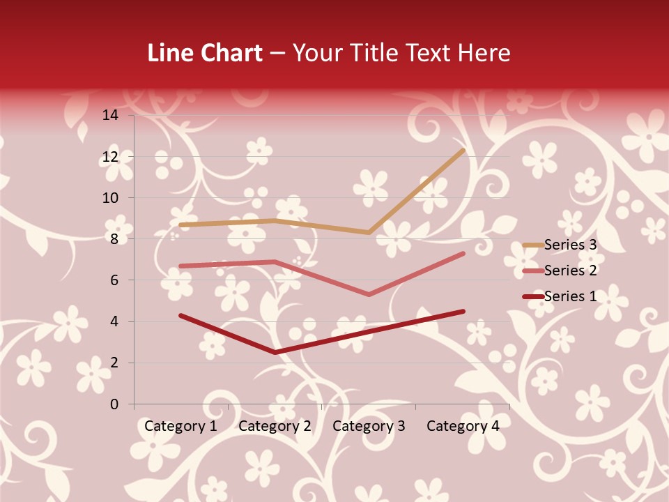Light Graphic Plant PowerPoint Template