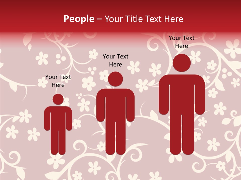 Light Graphic Plant PowerPoint Template