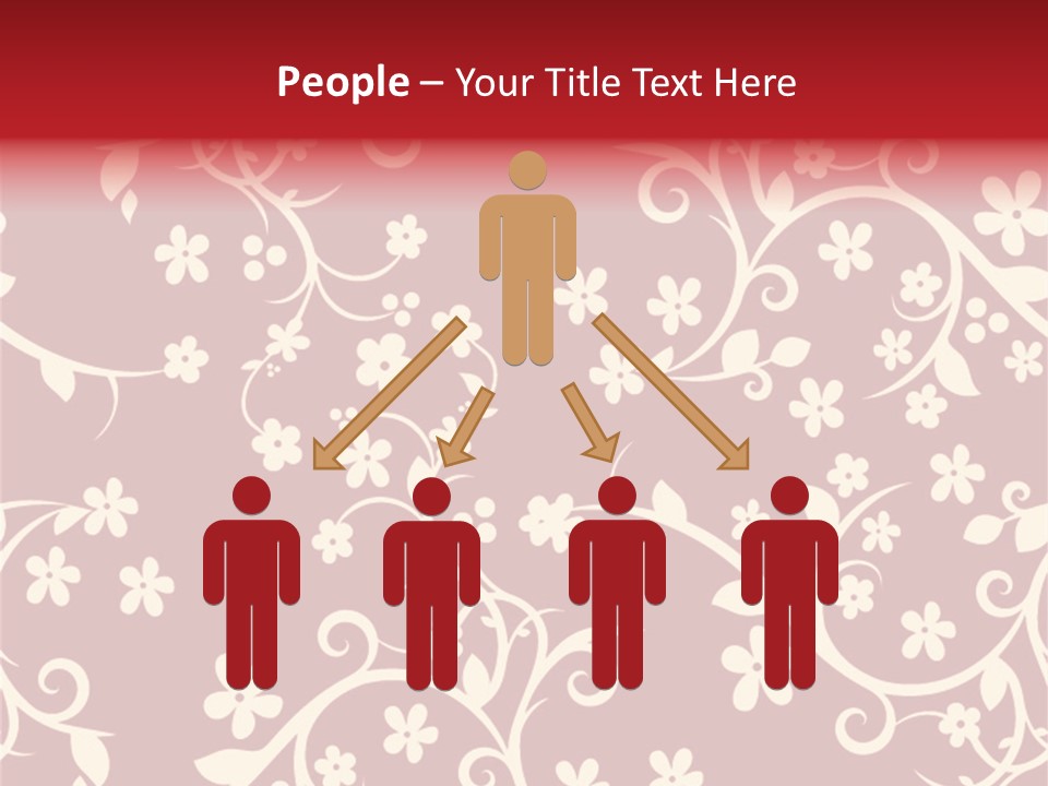 Light Graphic Plant PowerPoint Template