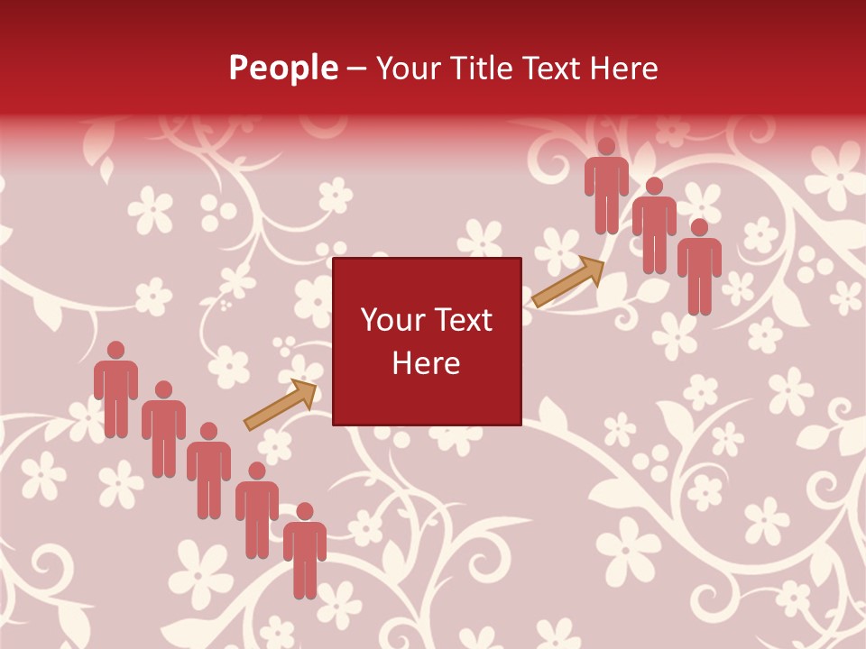 Light Graphic Plant PowerPoint Template