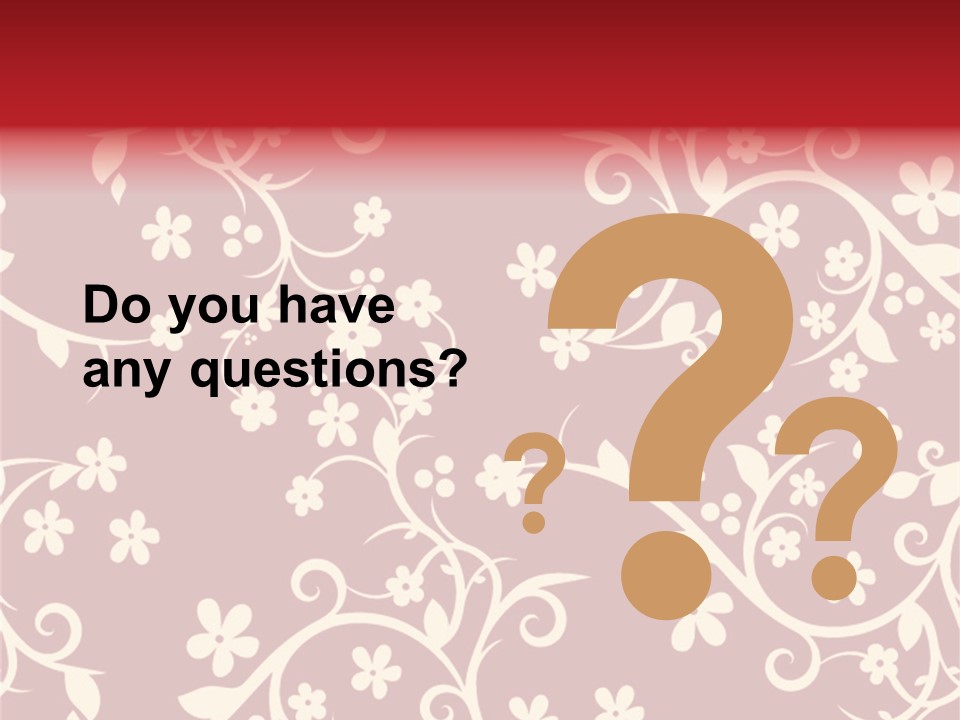 Light Graphic Plant PowerPoint Template