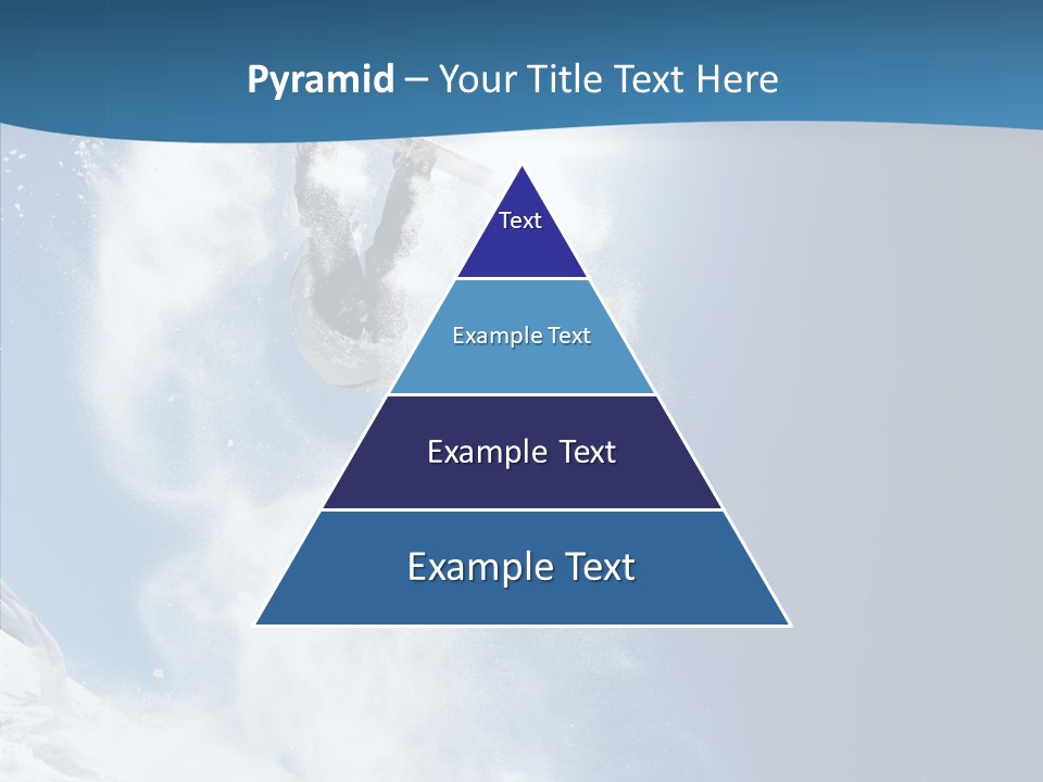 Skier Boy Speed PowerPoint Template