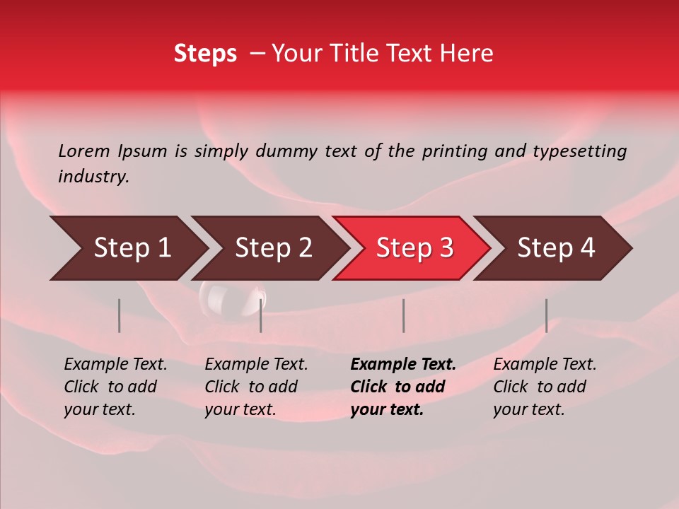 Drop Beauty Vegetation PowerPoint Template