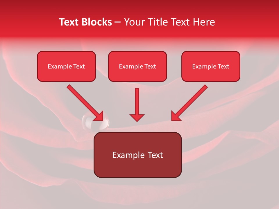 Drop Beauty Vegetation PowerPoint Template