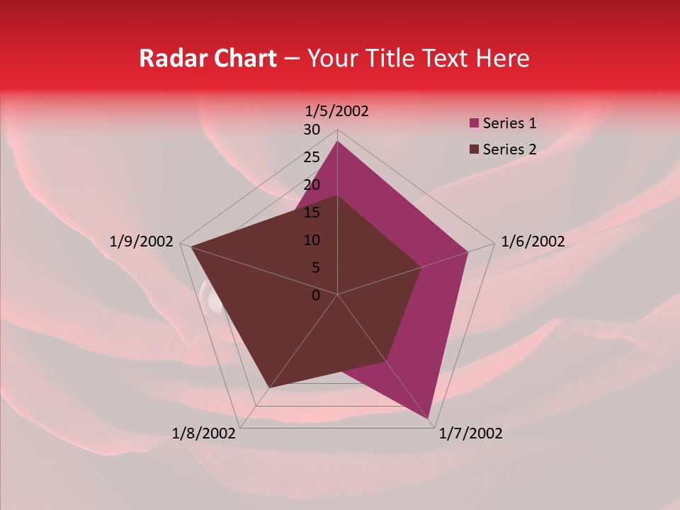 Drop Beauty Vegetation PowerPoint Template