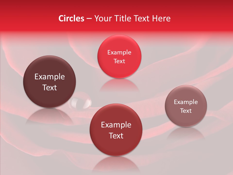 Drop Beauty Vegetation PowerPoint Template