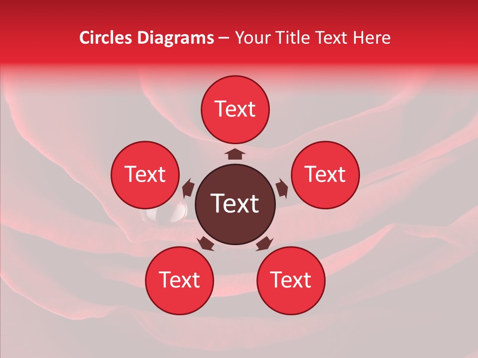 Drop Beauty Vegetation PowerPoint Template