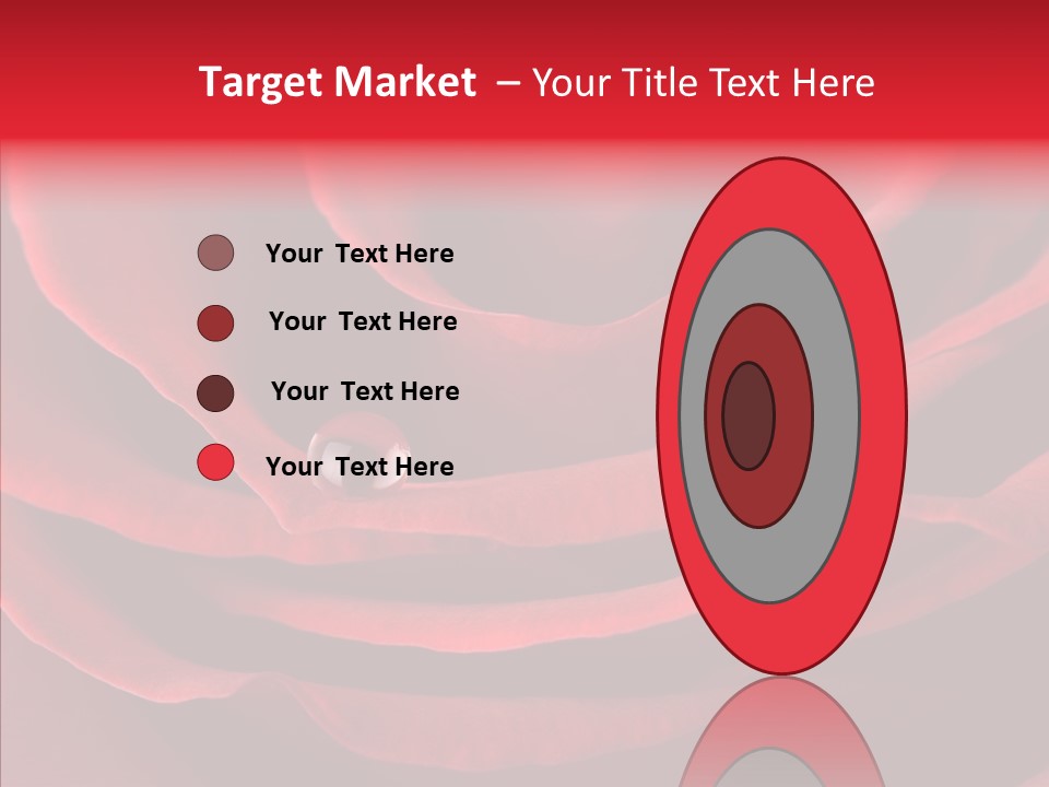 Drop Beauty Vegetation PowerPoint Template