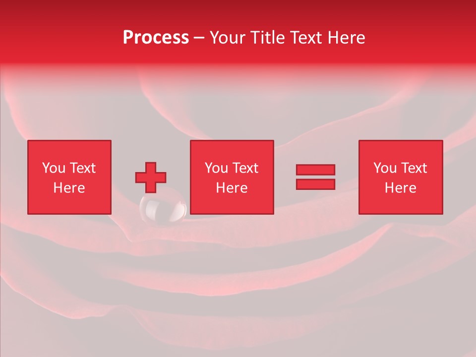 Drop Beauty Vegetation PowerPoint Template