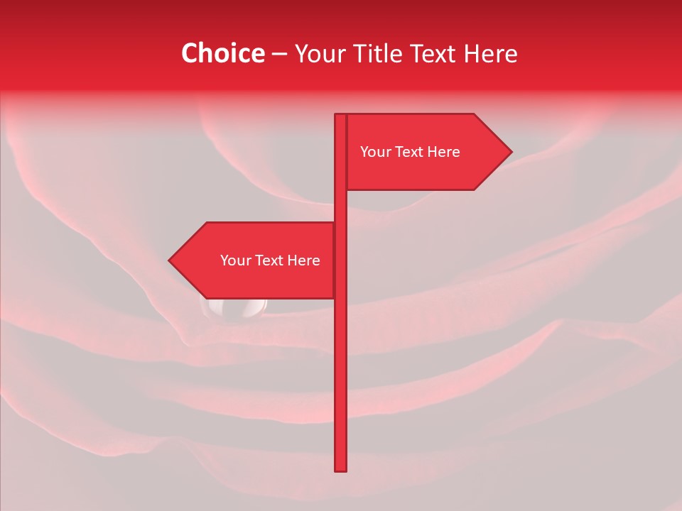 Drop Beauty Vegetation PowerPoint Template