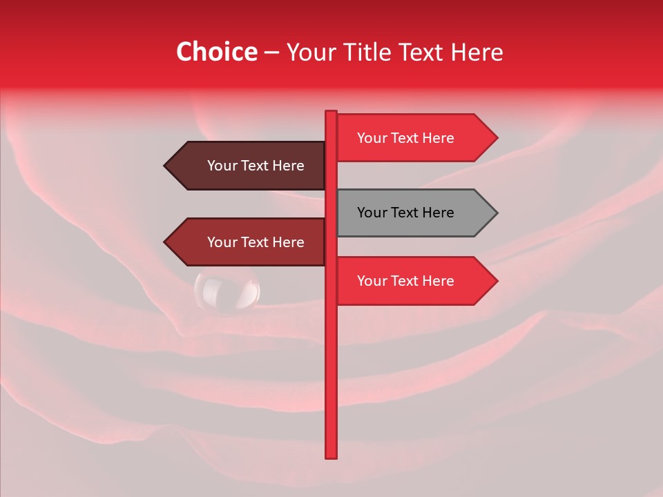 Drop Beauty Vegetation PowerPoint Template