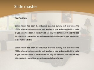 Large Master Wood PowerPoint Template