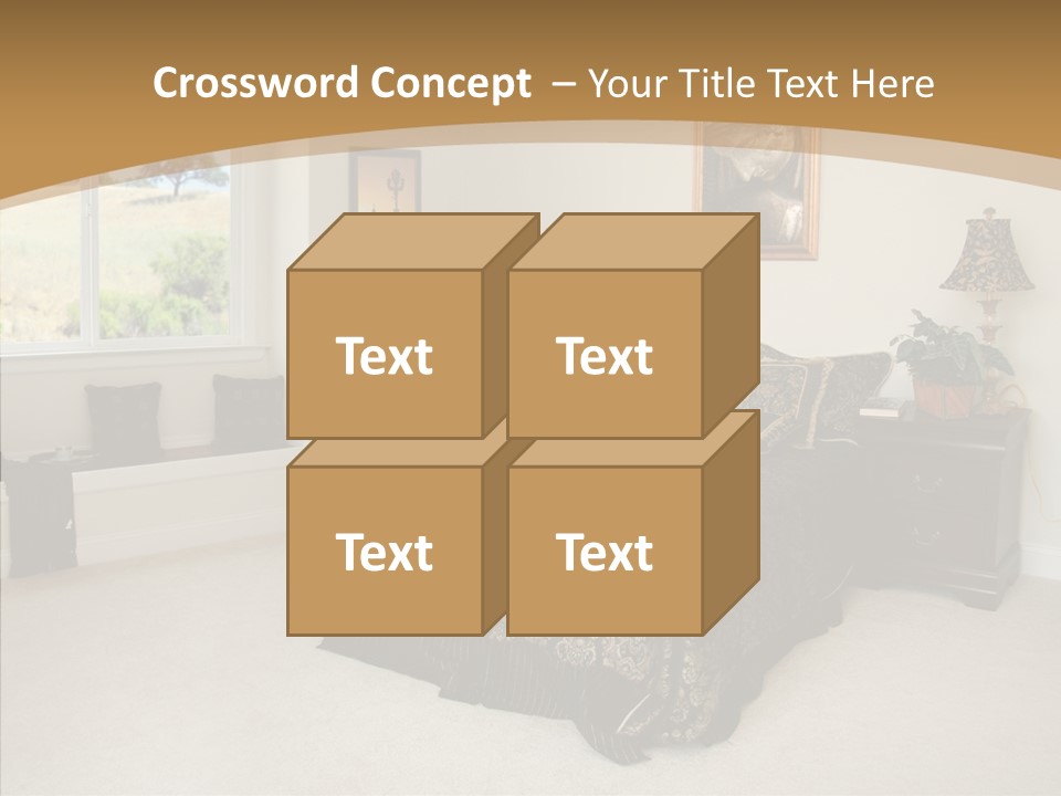 Large Master Wood PowerPoint Template
