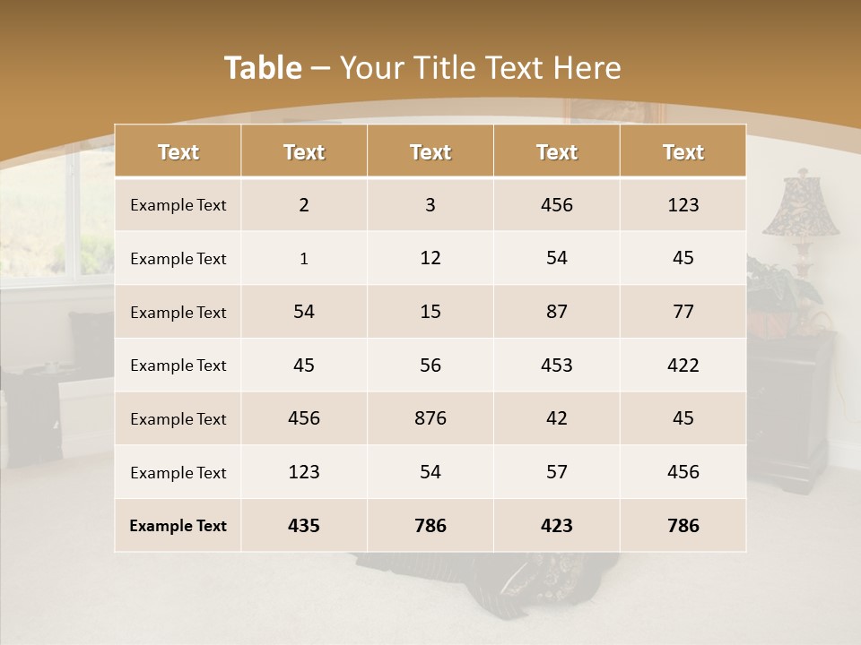 Large Master Wood PowerPoint Template