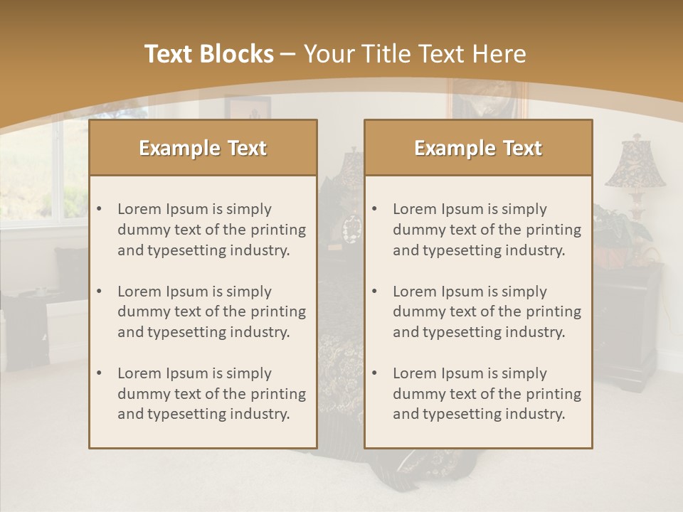 Large Master Wood PowerPoint Template