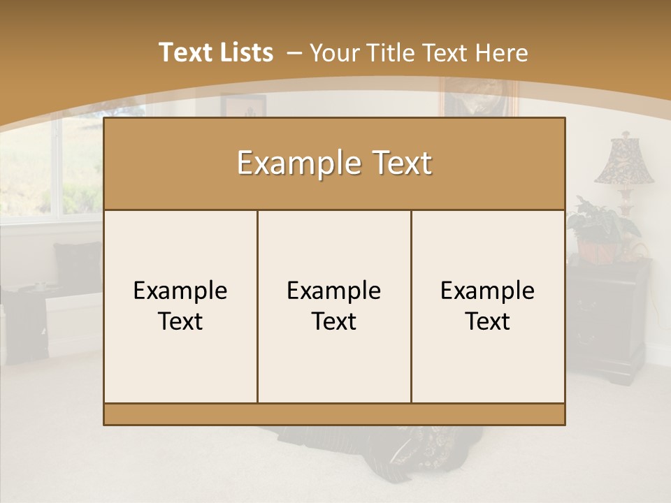 Large Master Wood PowerPoint Template