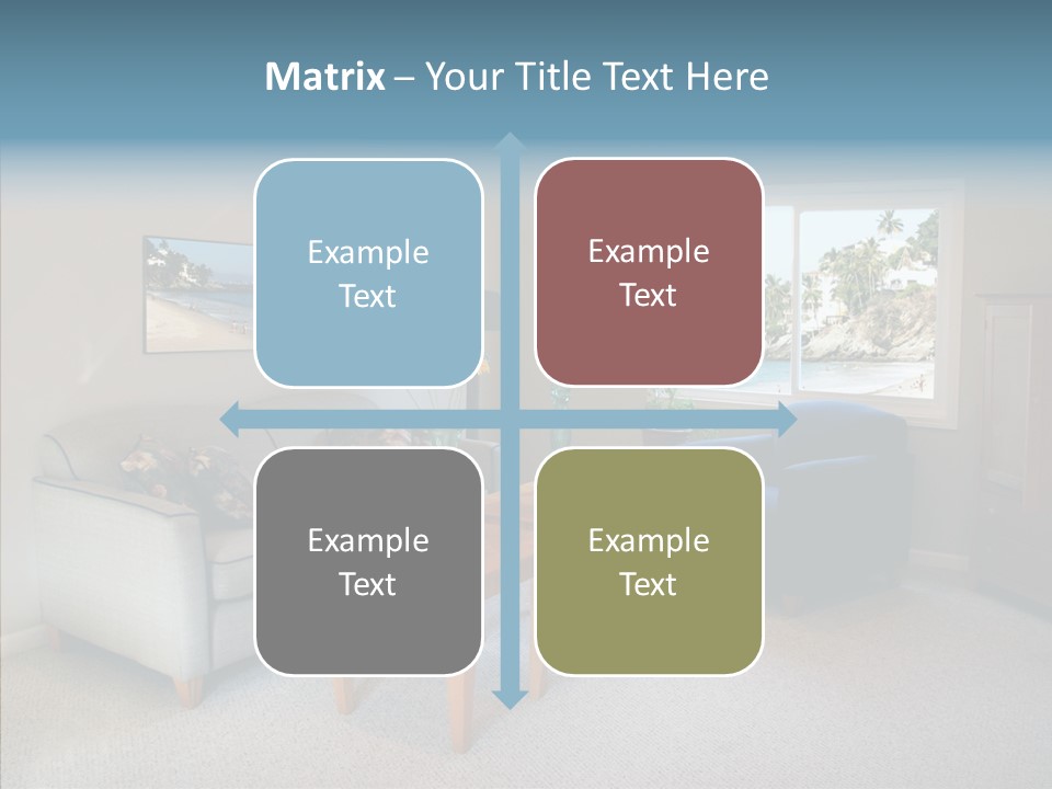 Comfortable Coffee Wall PowerPoint Template