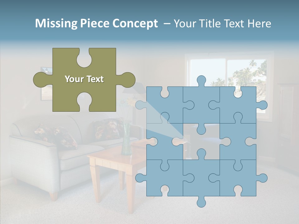 Comfortable Coffee Wall PowerPoint Template