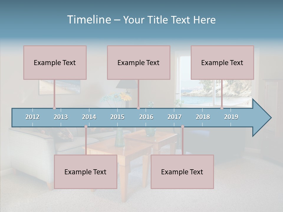 Comfortable Coffee Wall PowerPoint Template