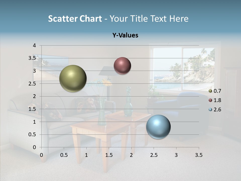 Comfortable Coffee Wall PowerPoint Template