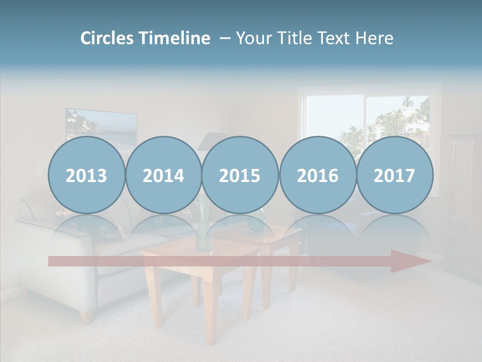 Comfortable Coffee Wall PowerPoint Template