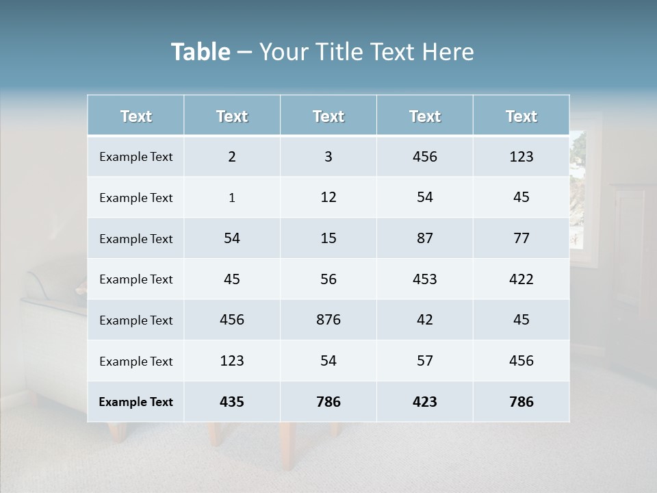 Comfortable Coffee Wall PowerPoint Template