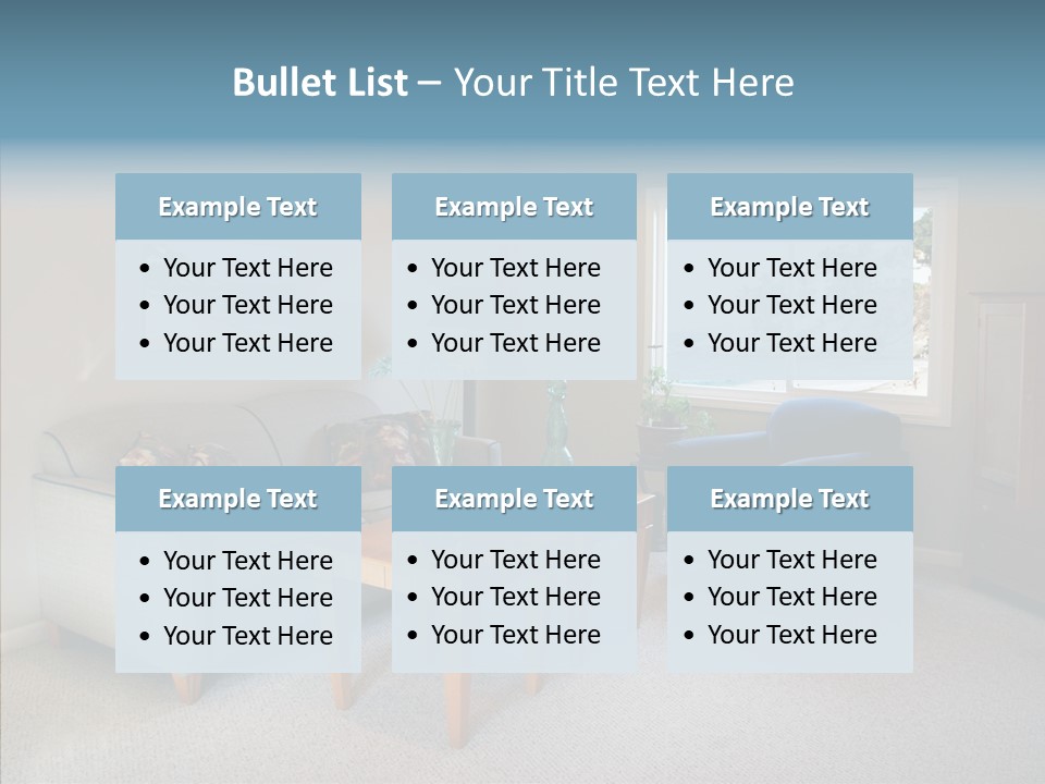 Comfortable Coffee Wall PowerPoint Template