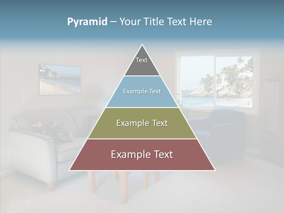 Comfortable Coffee Wall PowerPoint Template