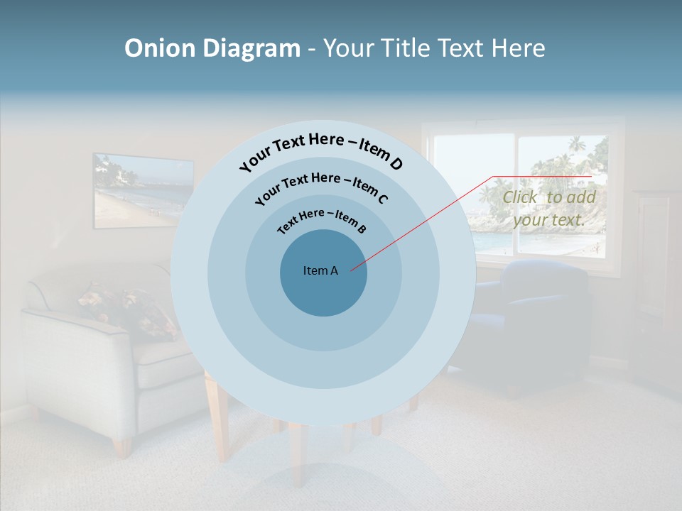 Comfortable Coffee Wall PowerPoint Template