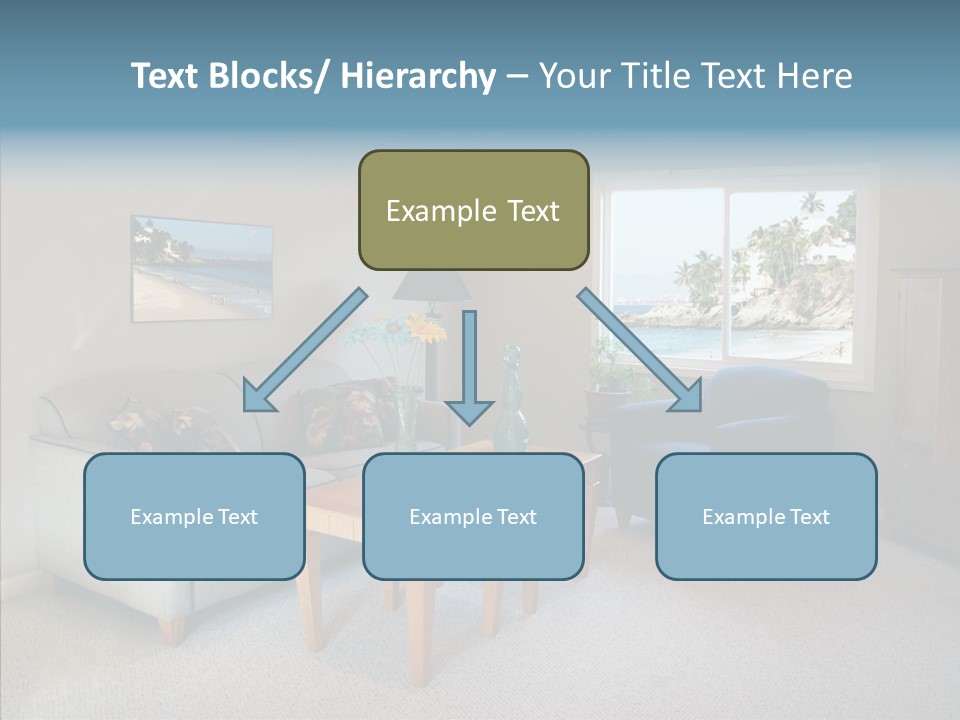 Comfortable Coffee Wall PowerPoint Template