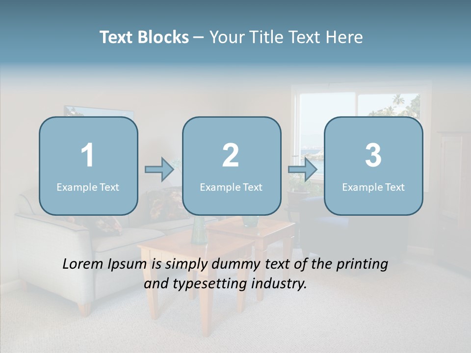Comfortable Coffee Wall PowerPoint Template
