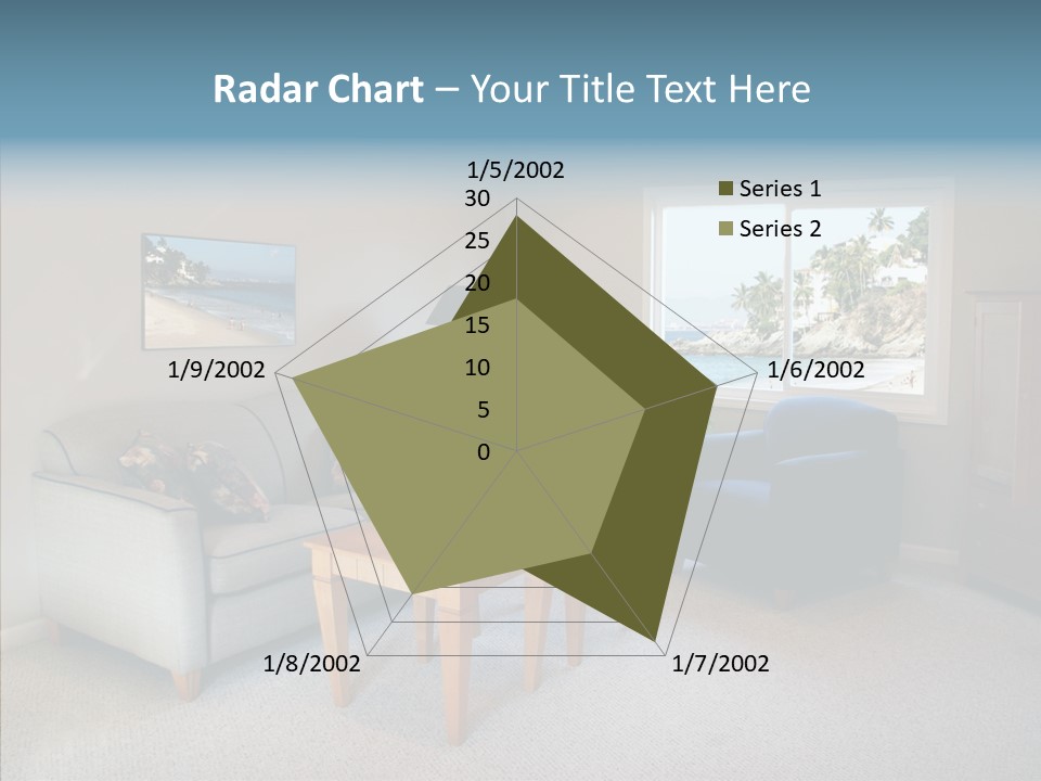 Comfortable Coffee Wall PowerPoint Template