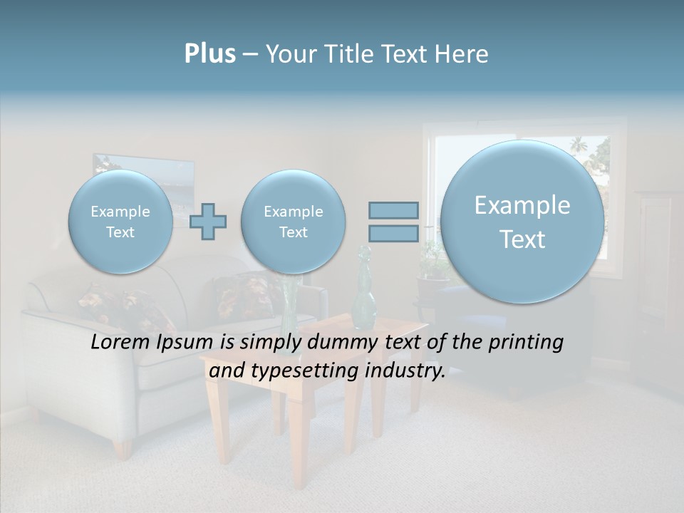 Comfortable Coffee Wall PowerPoint Template
