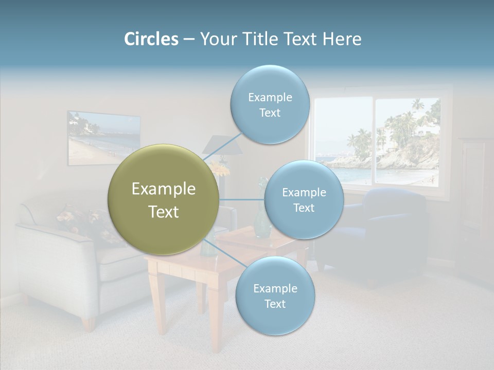 Comfortable Coffee Wall PowerPoint Template