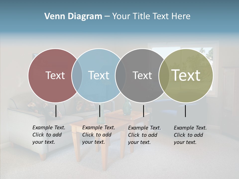 Comfortable Coffee Wall PowerPoint Template