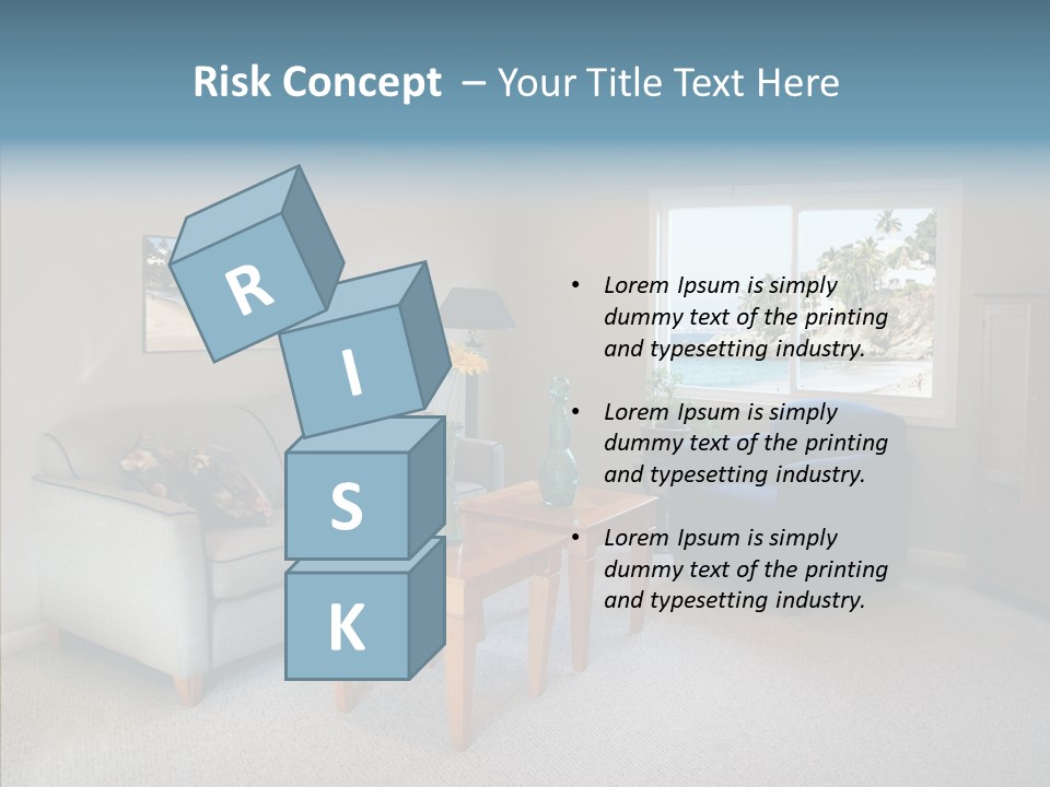 Comfortable Coffee Wall PowerPoint Template