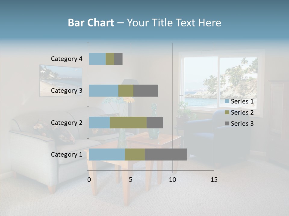 Comfortable Coffee Wall PowerPoint Template
