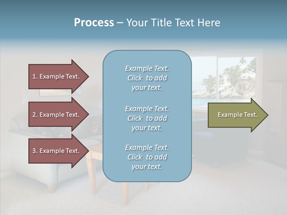 Comfortable Coffee Wall PowerPoint Template