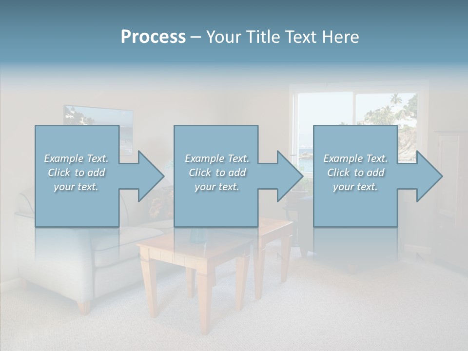 Comfortable Coffee Wall PowerPoint Template