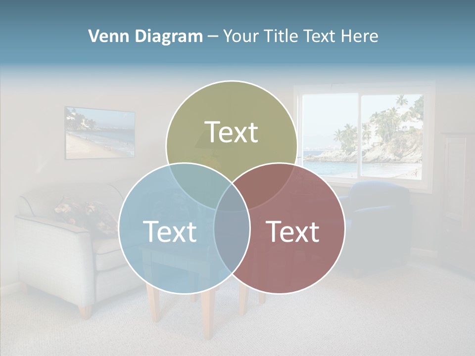 Comfortable Coffee Wall PowerPoint Template